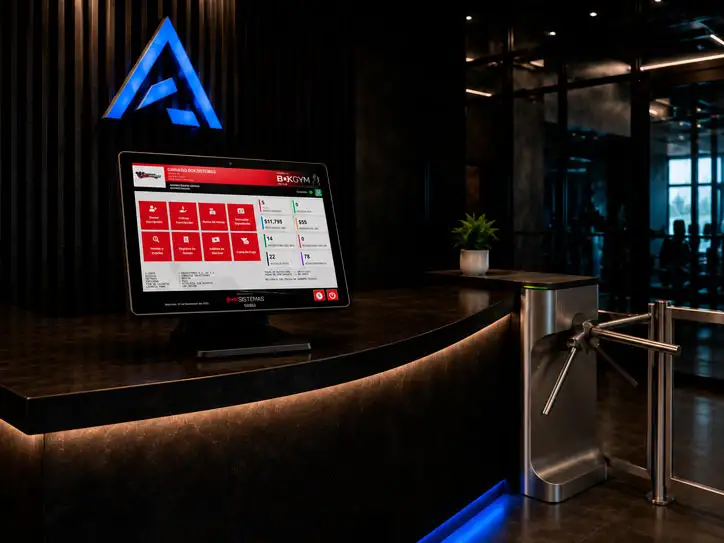 Nueva interfaz visual de BDKGYM 3.0 — más clara y moderna para recepción